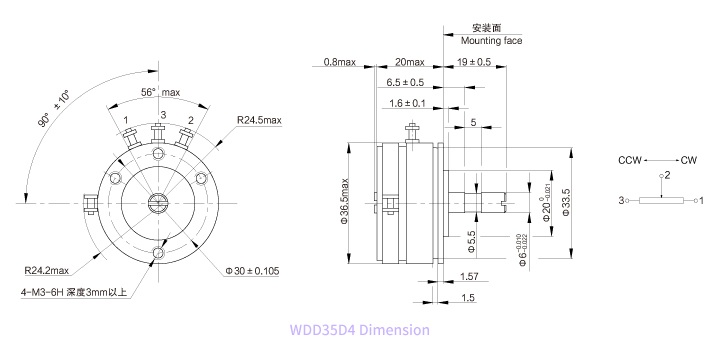 35mm rotary potentiometer series(圖1)